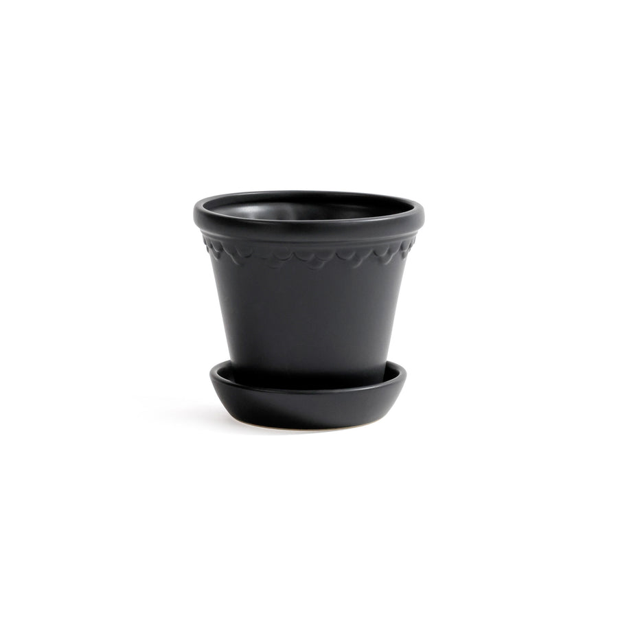San Ysidro Flower Pot with Saucer