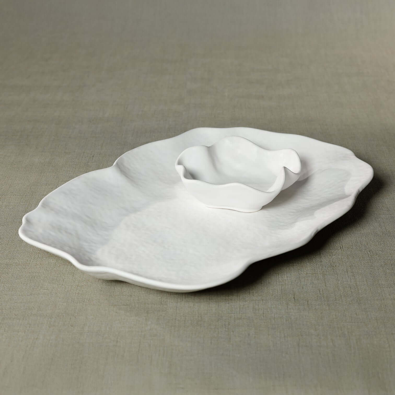 Alfresco Ceramic Rectangular Serving Platter