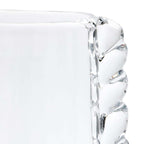 Vintage Braided Glass Vase - Clear - Vases by Carlyle Avenue