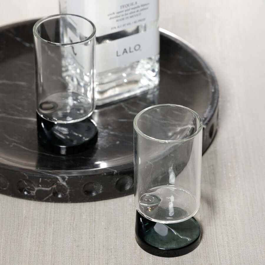 Napoli Shooter Glass with Smoke Base - Set of 6
