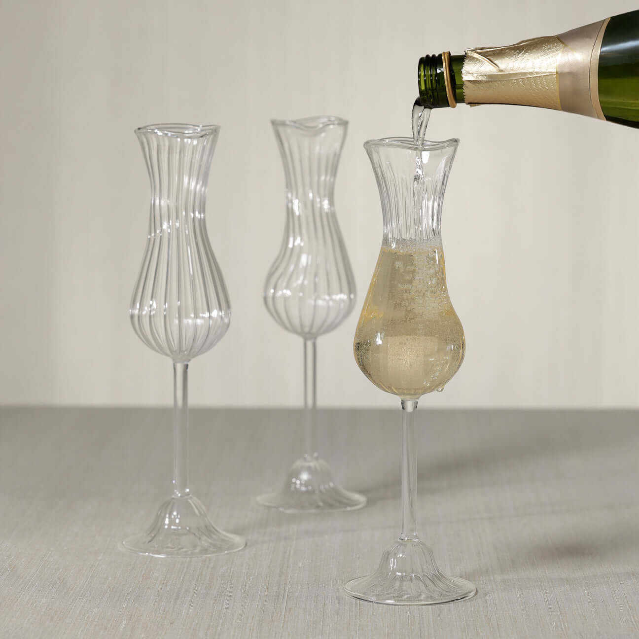 Mignon Champagne Glass - Set of 4 - CARLYLE AVENUE