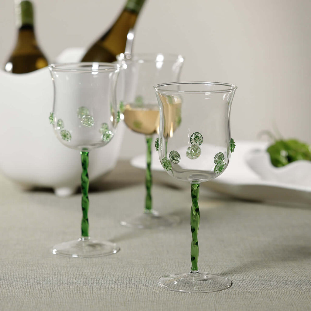 Loire Garden Wine Glass - SINGLE - Stemware by Carlyle Avenue