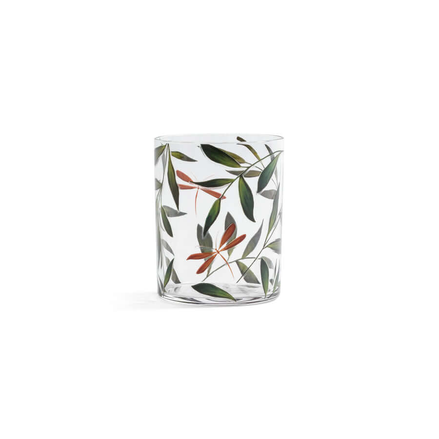 Whispering Leaves & Dragonfly Tumbler - Set of 6