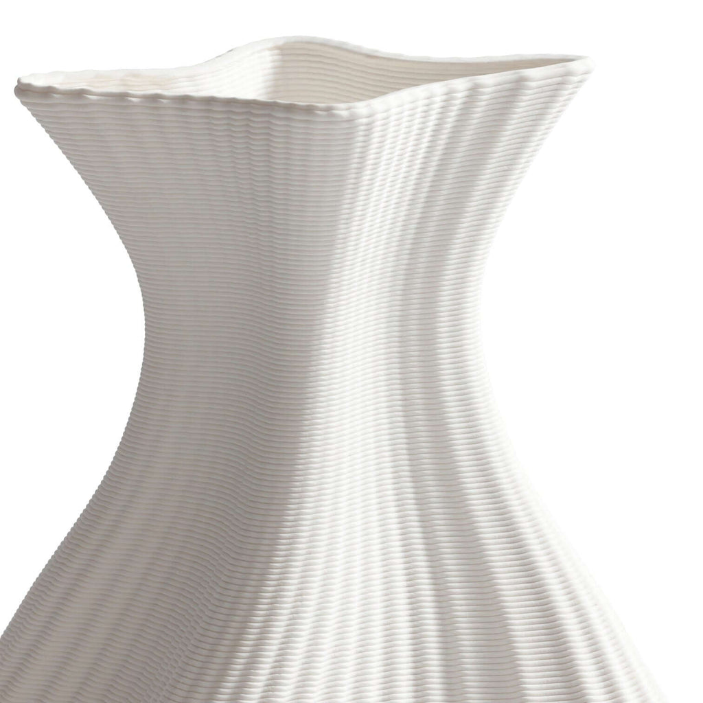 Swirling 3D Printed Ceramic Vase