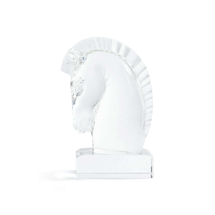 Heritage Crystal Horse Head