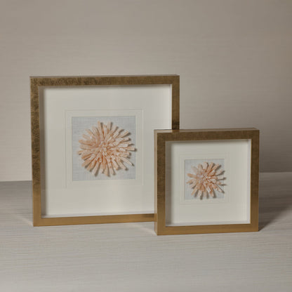 Framed Golden Selenite Stone