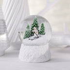 Ski Scene Snow Globe, Off-Piste Skier