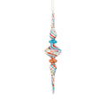 Multicolor Glass Finial Ornament