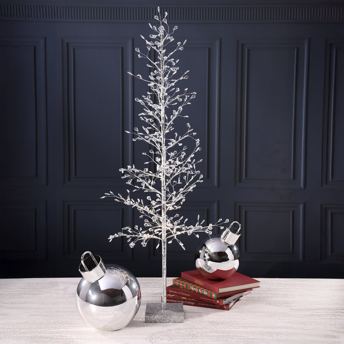 Silver LED Tree