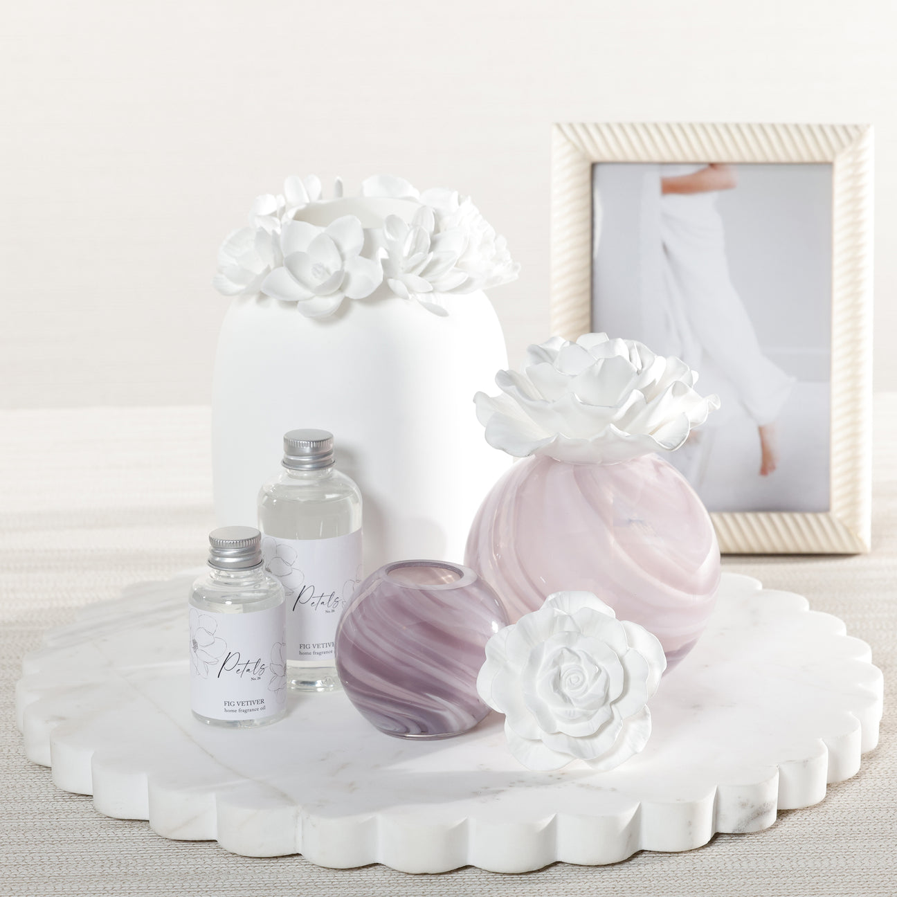 Petals Porcelain Diffuser - Small
