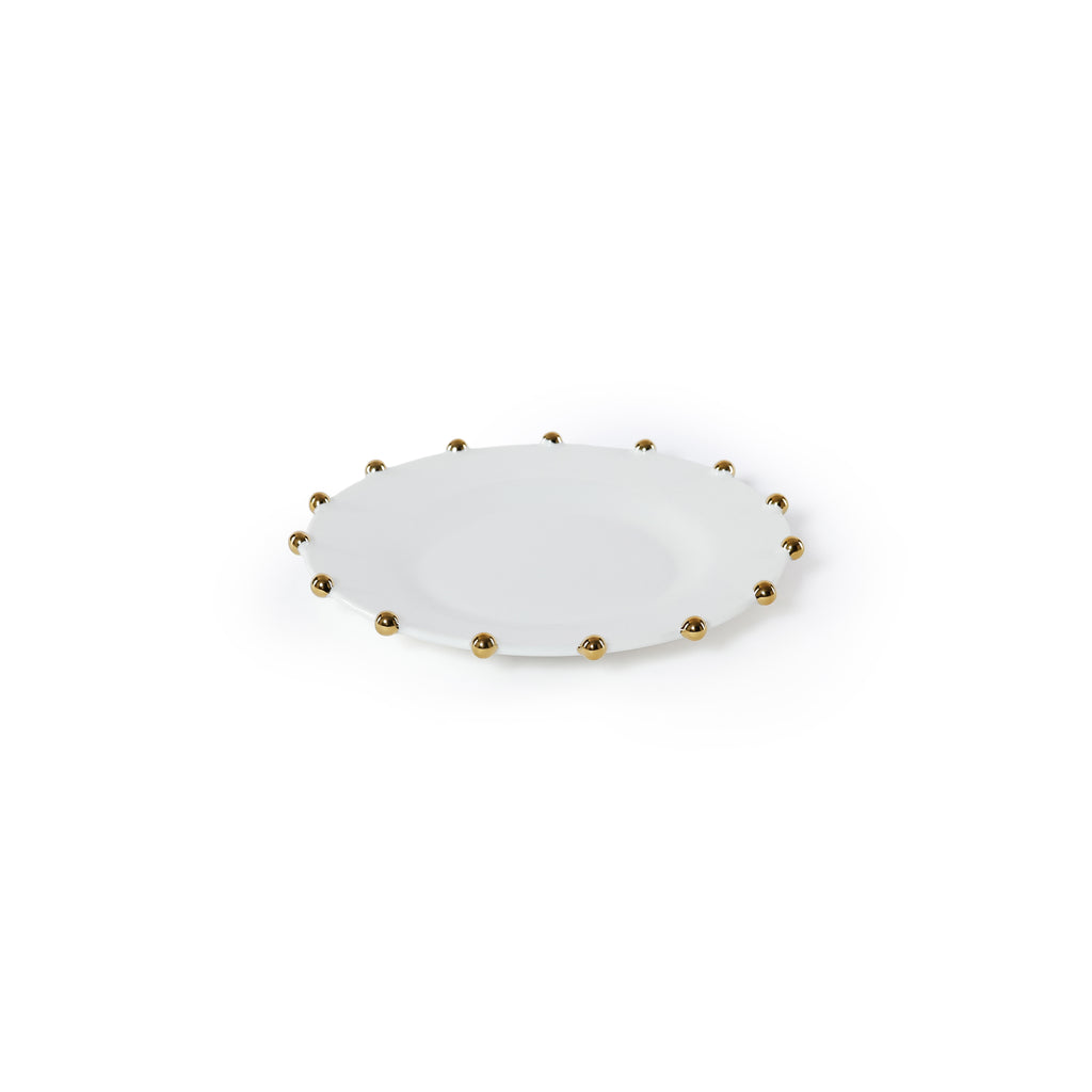 Celestial Gold Porcelain Plate