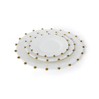 Celestial Gold Porcelain Plate