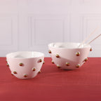 Celestial Gold Porcelain Bowl