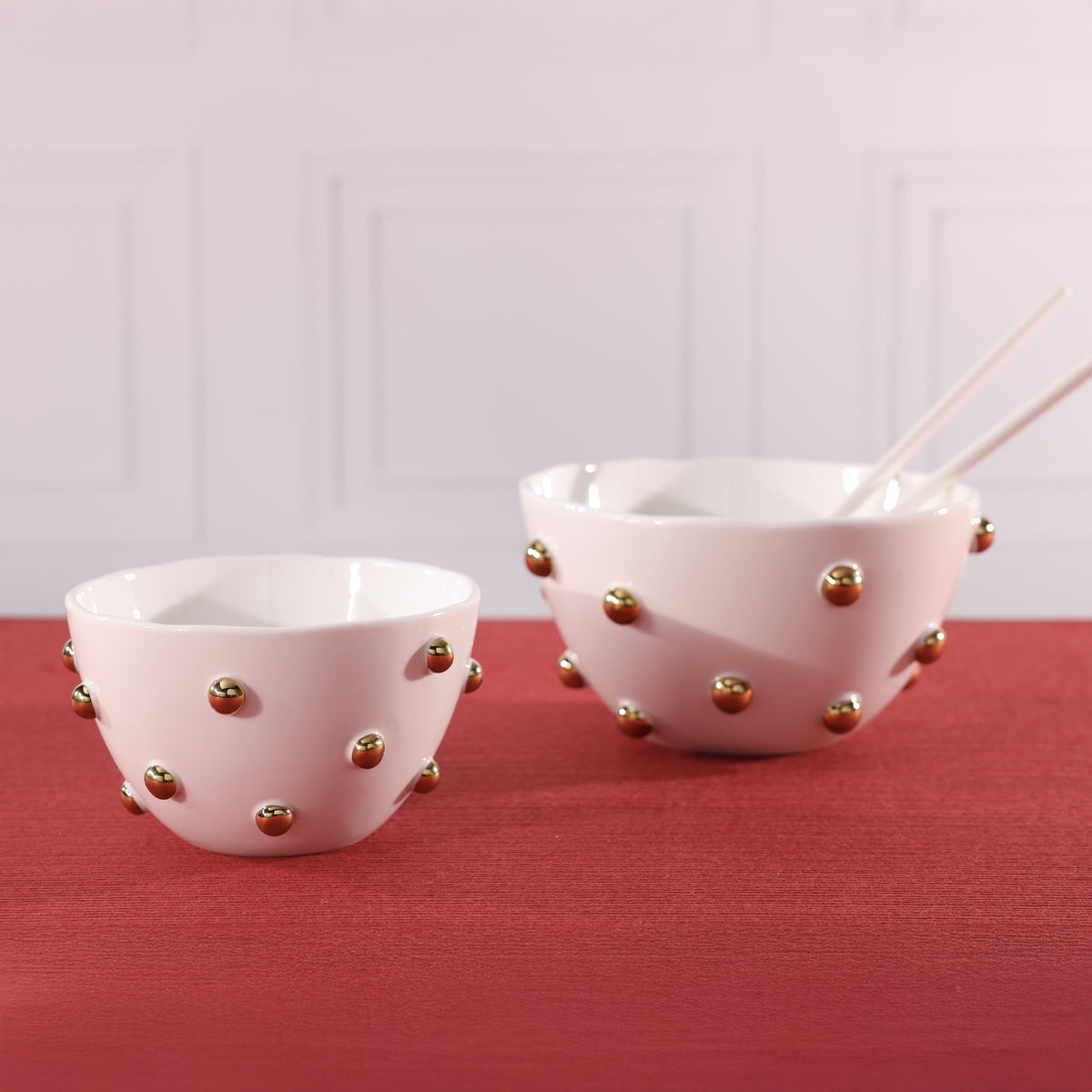 Celestial Gold Porcelain Bowl