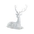 Nordic White Bedded Deer - 55 in