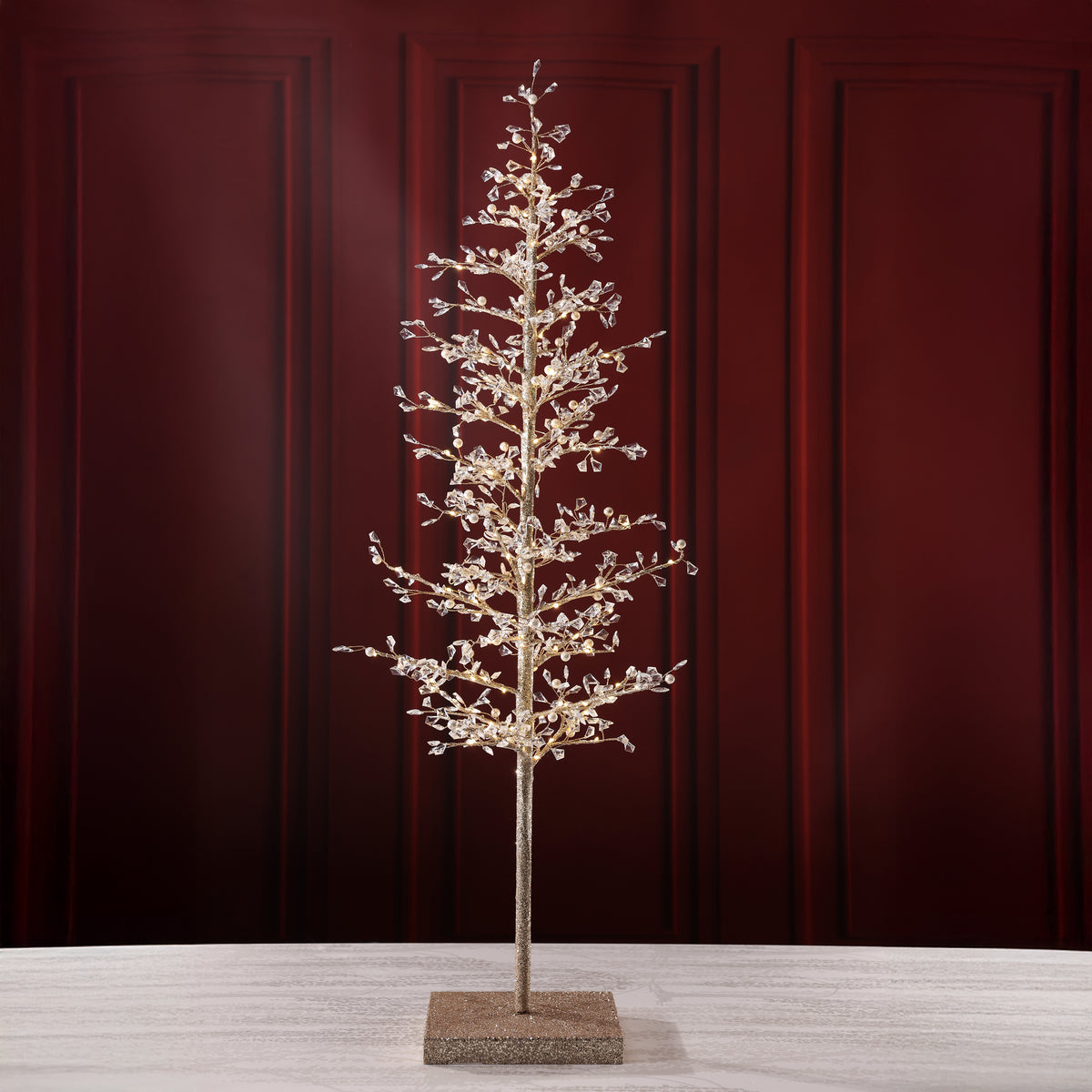LED Jeweled Pearl Tree