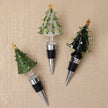 Glass Tree Bottle Stopper in Gift Box - 3 Assorted Designs