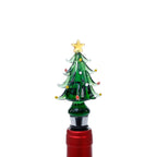 Glass Tree Bottle Stopper in Gift Box - 3 Assorted Designs