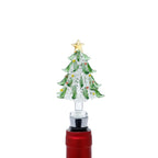 Glass Tree Bottle Stopper in Gift Box - 3 Assorted Designs