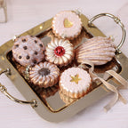Cookie Glass Ornaments - Set of 6 in Gift Box