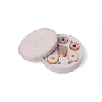 Cookie Glass Ornaments - Set of 6 in Gift Box
