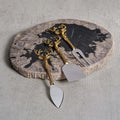 Petrified Wood Cheese Board - Organic Shape - Serveware by Carlyle Avenue