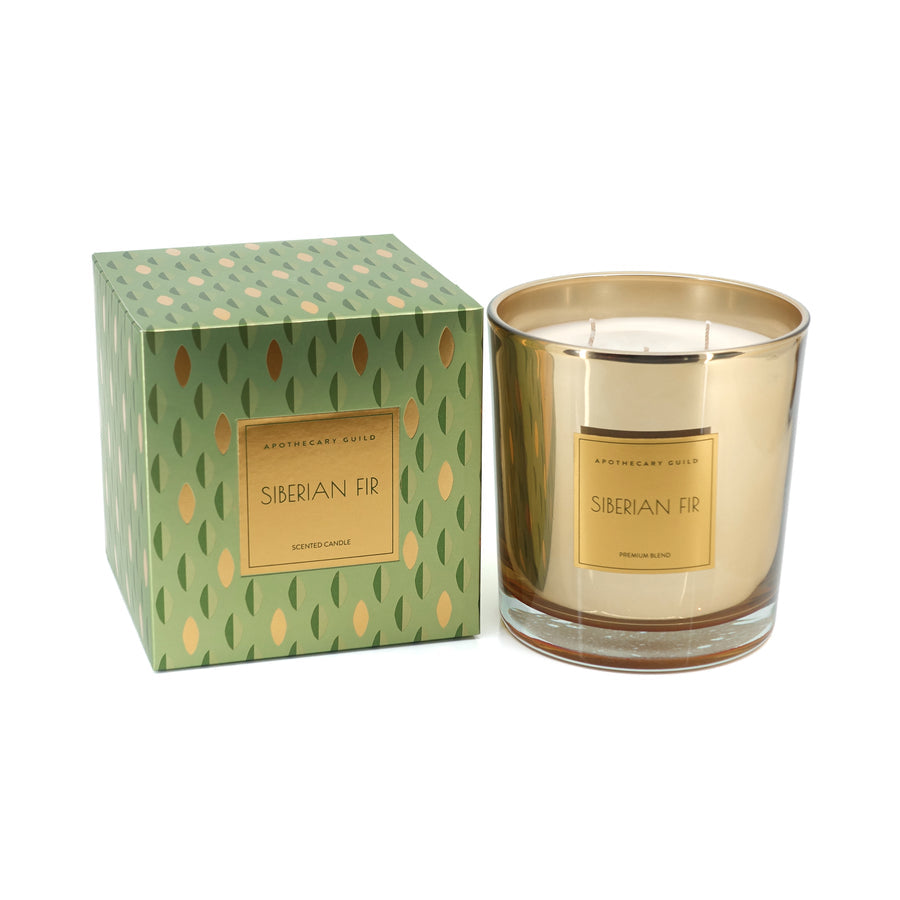 Signature Apothecary Guild Boxed Candle Jar - Siberian Fir