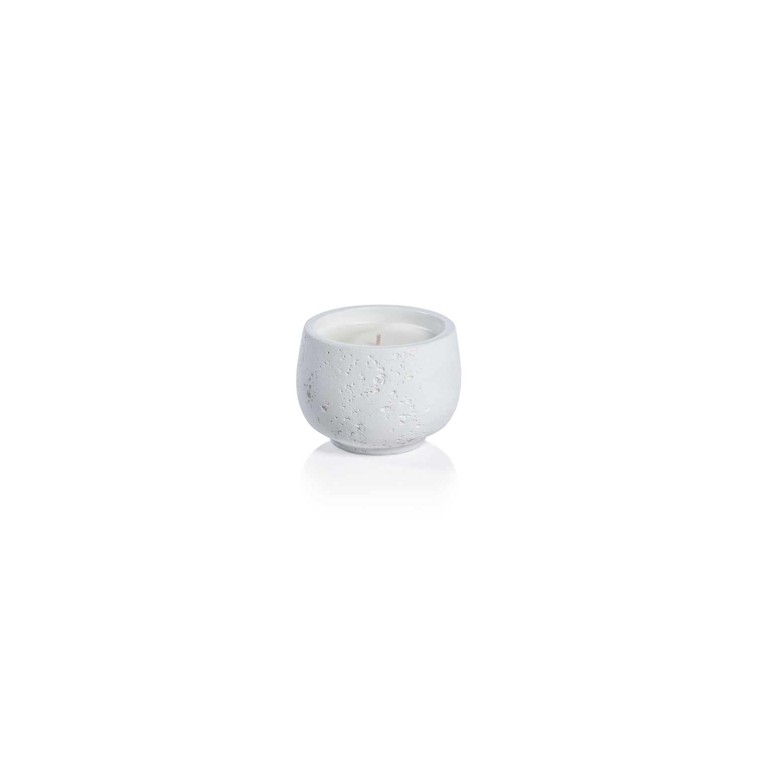 Côte d'Azur White Concrete Scented Candle - Candles by Carlyle Avenue