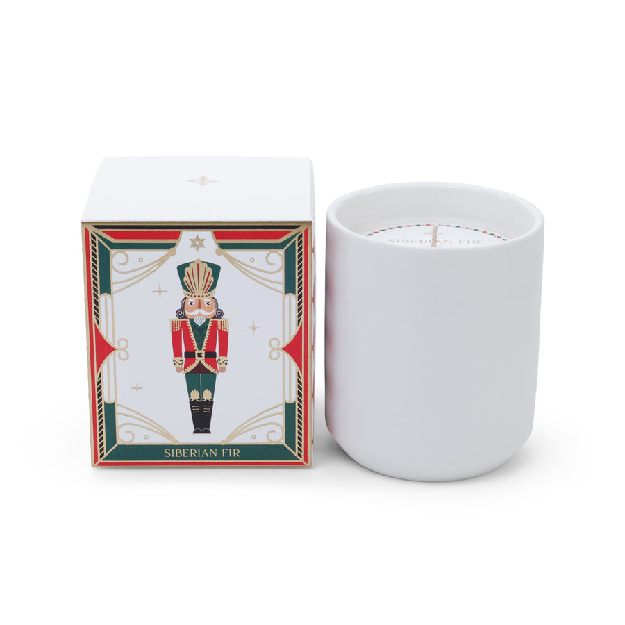 Nutcracker Candle - Siberian Fir, 10 oz