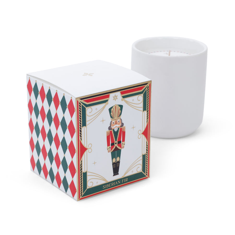 Nutcracker Candle - Siberian Fir, 10 oz