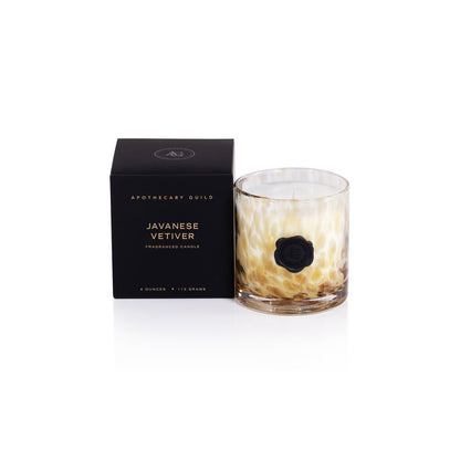 AG Opal Glass Candle - Mocha - Javanese Vetiver - Candles by Carlyle Avenue