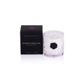 AG Opal Glass Candle - White & Lilac - Elderflower Gin - Candles by Carlyle Avenue