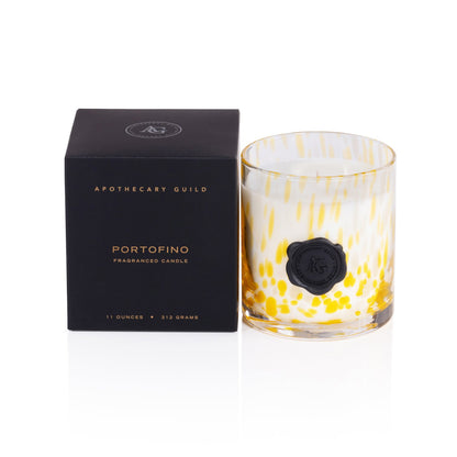 AG Opal Glass Candle - Marigold - Portofino - Candles by Carlyle Avenue
