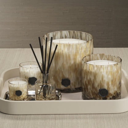 AG Opal Glass Candle - Mocha - Javanese Vetiver - Candles by Carlyle Avenue