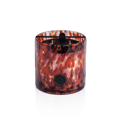 AG Opal Glass Candle - Red - Cardamom Negroni - Candles by Carlyle Avenue