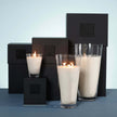 Estate Candle Collection - Clear - Aqua
