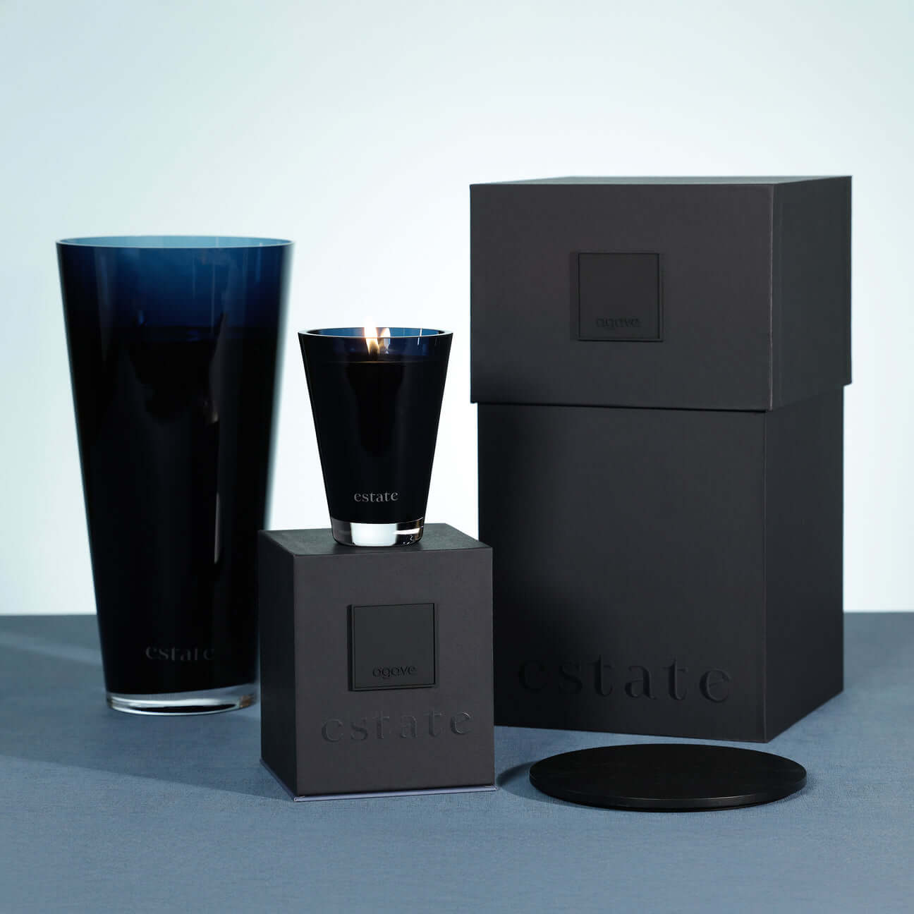 Estate Candle Collection - Navy Blue - Agave - Candles by Carlyle Avenue