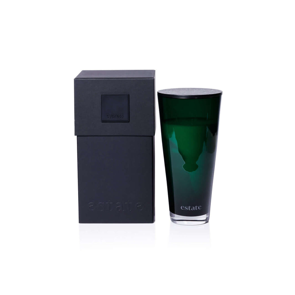 Estate Candle Candle Collection - Green, Cypress - Candles by Carlyle Avenue