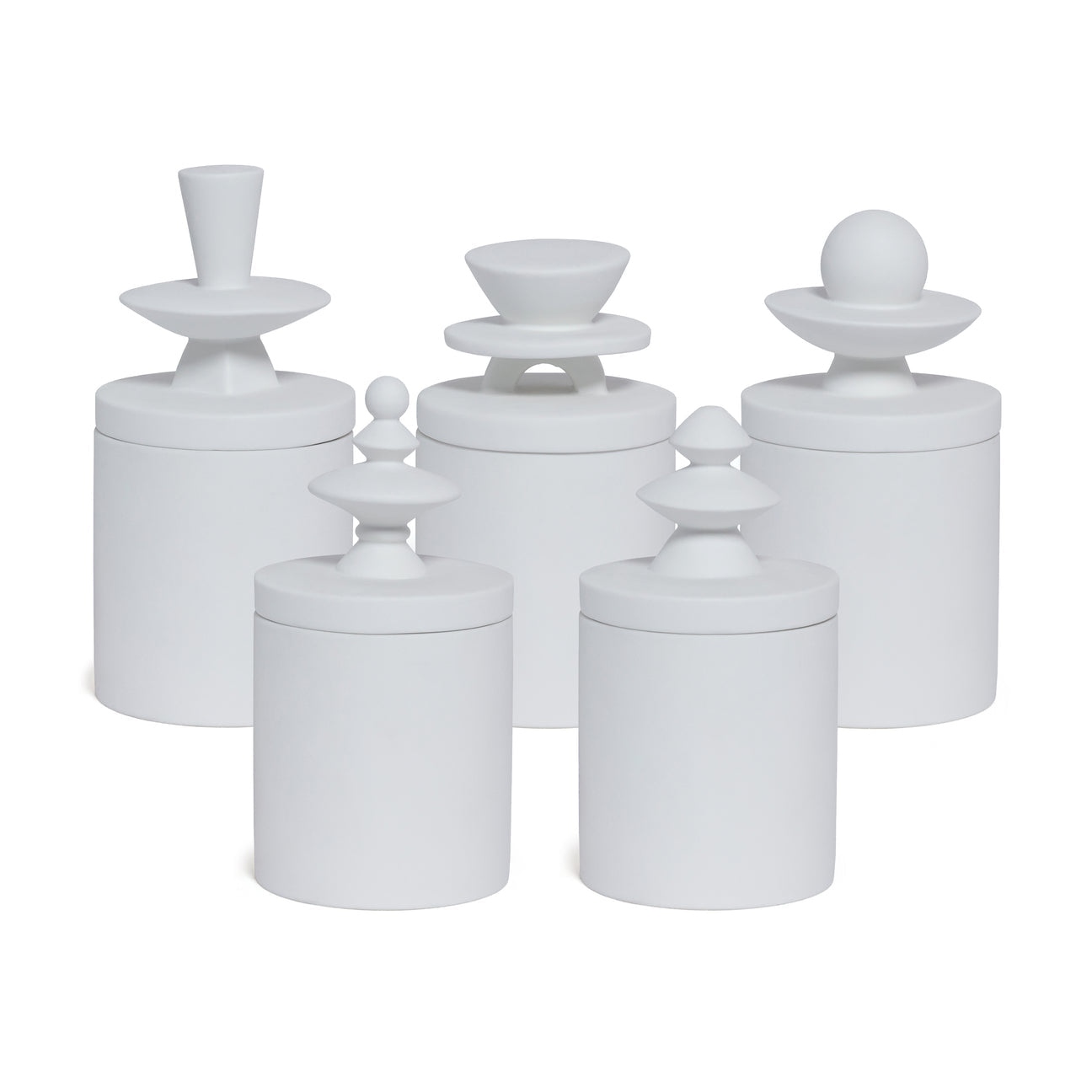 Chamonix Blanc Candle - Set of 5 Assorted