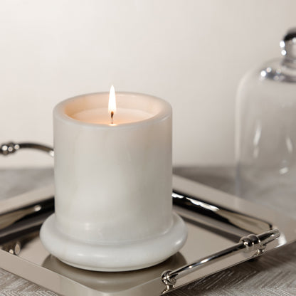Marbella Scented Candle Jar with Cloche - PREORDER