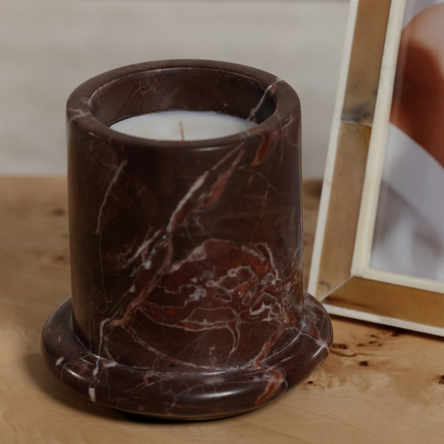 Marbella Scented Candle Jar with Cloche - PREORDER
