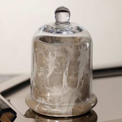 Marbella Scented Candle Jar with Cloche - PREORDER