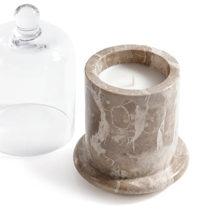 Marbella Scented Candle Jar with Cloche - PREORDER