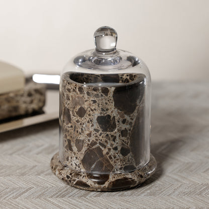 Marbella Scented Candle Jar with Cloche - PREORDER