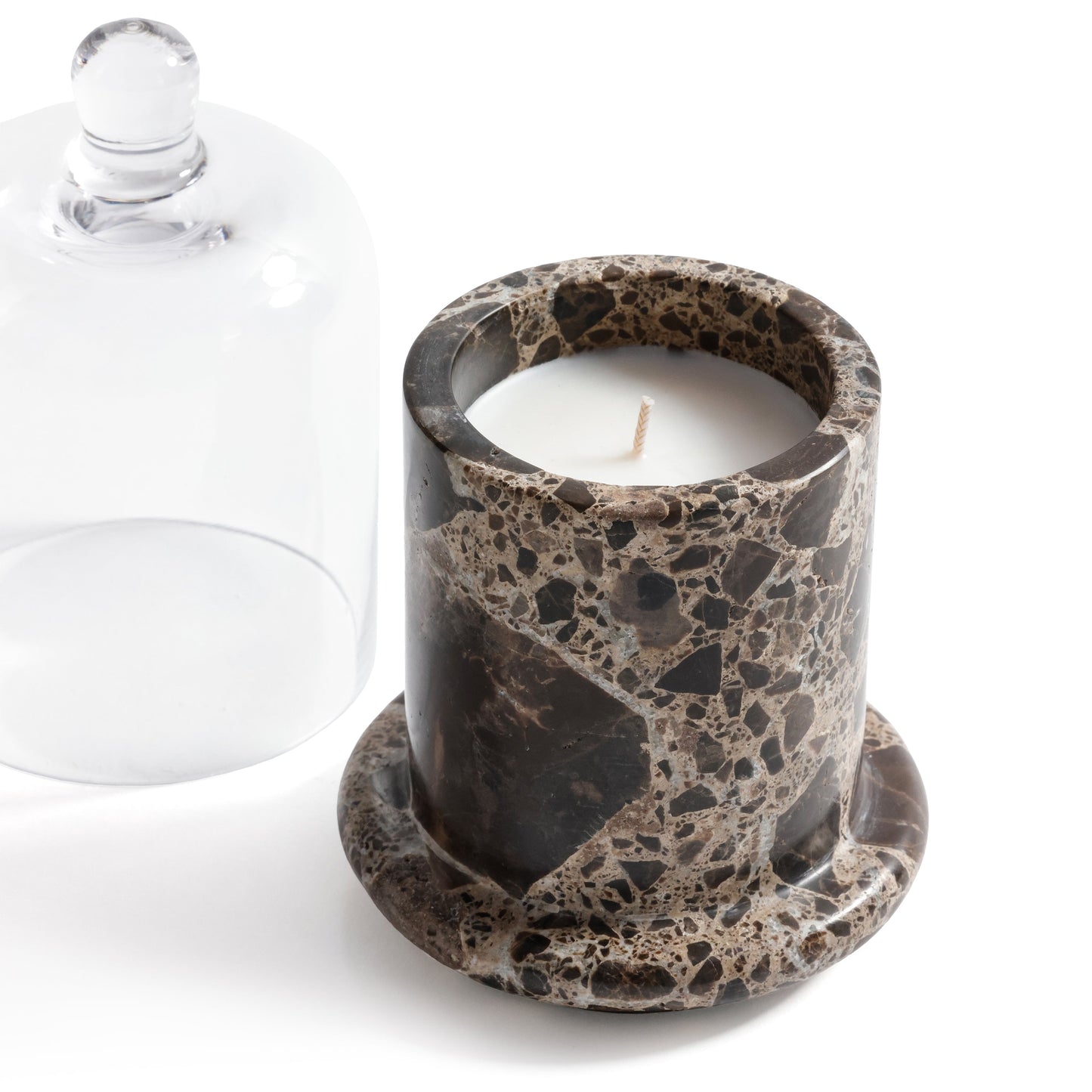 Marbella Scented Candle Jar with Cloche - PREORDER