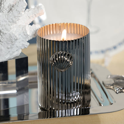Cap Ferrat Fan Shell Design Candle in Gift Box