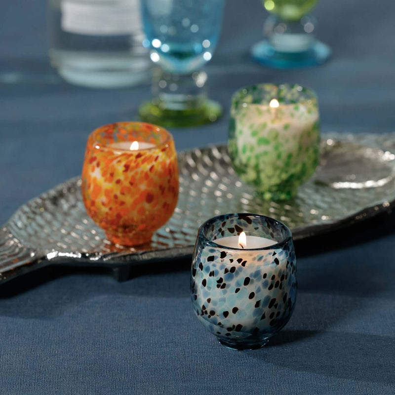 Speckled Shot Glass Candle, Set of 3 Assorted - Candles by Carlyle Avenue
