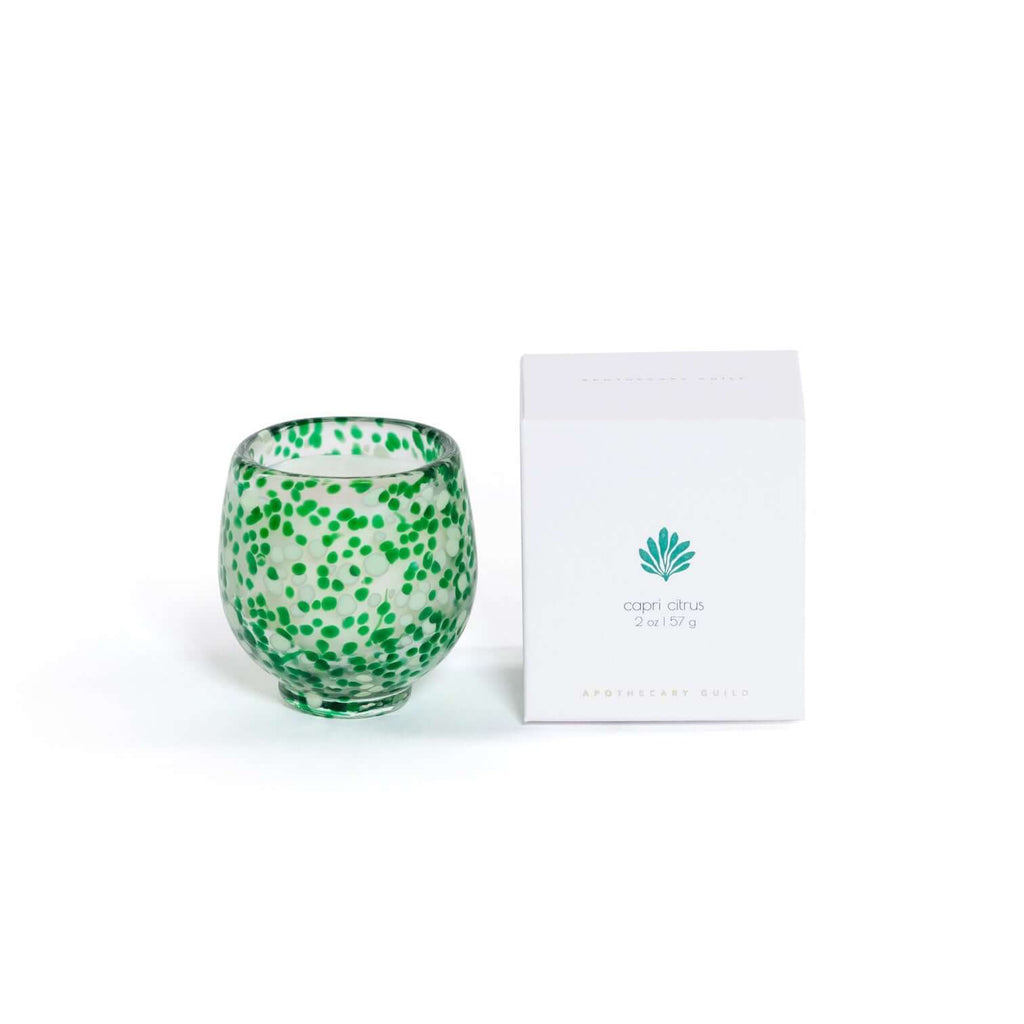 Speckled Shot Glass Candle, Set of 3 Assorted - Candles by Carlyle Avenue