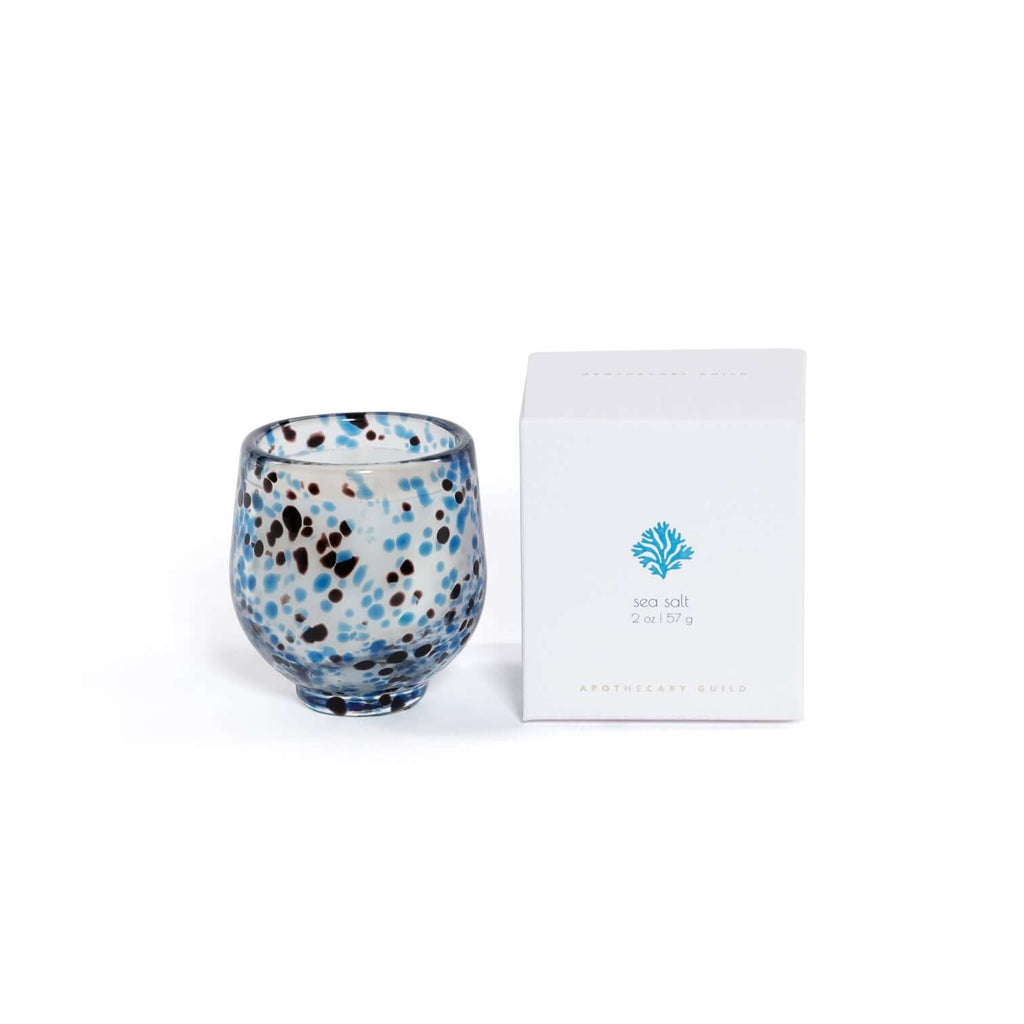 Speckled Shot Glass Candle, Set of 3 Assorted - Candles by Carlyle Avenue