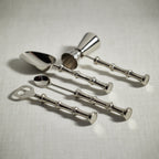 Bamboo 5 Piece Bar Tool Set - Barware by Carlyle Avenue